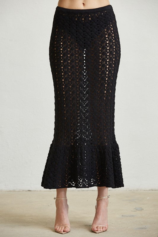 THE MARLOWE CROCHET SET - NOIR