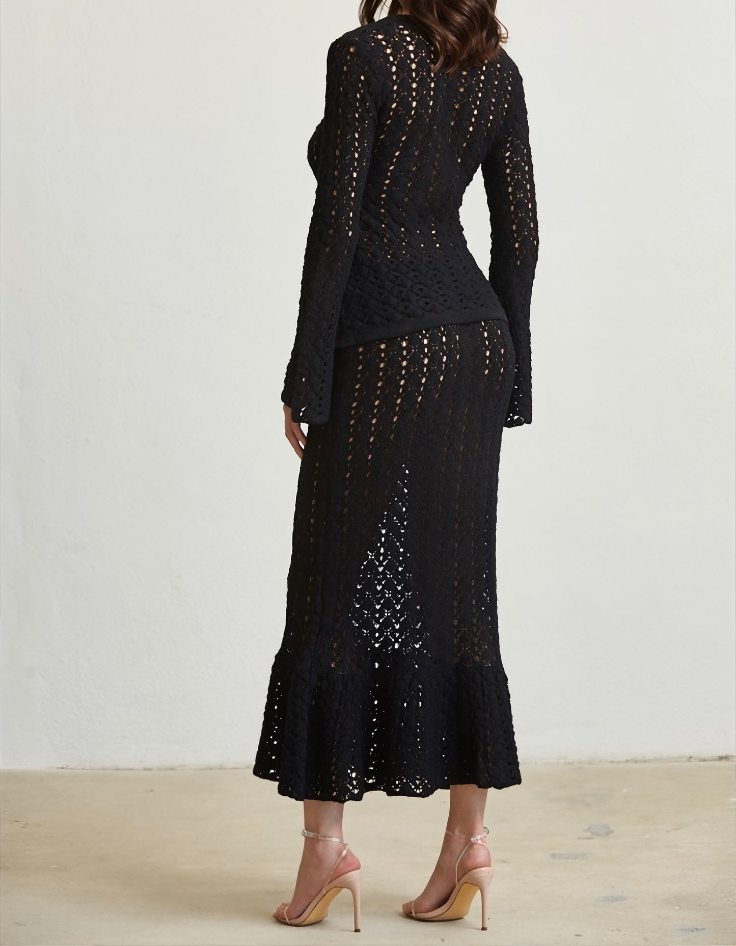 THE MARLOWE CROCHET SET - NOIR